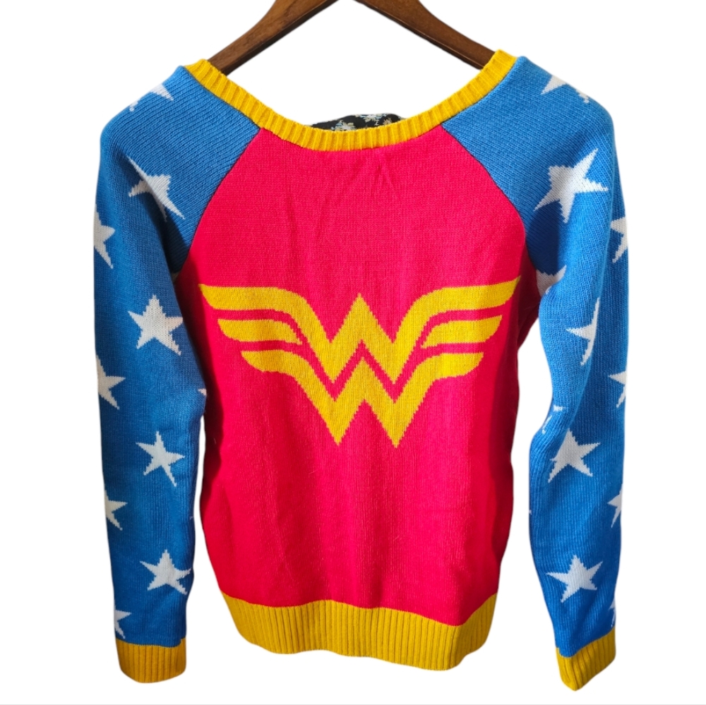 Wonder Woman Sweater, Junk Food, Small